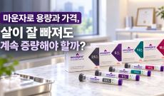 마운자로 용량과 가격, 살이 잘 빠져도 계속 증량해야 할까?