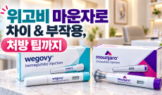 위고비 마운자로 차이 & 부작용, 처방 팁까지