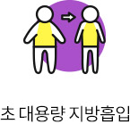 질과 양을 한번에, 강남더슬림의원 초 대용량 지방흡입